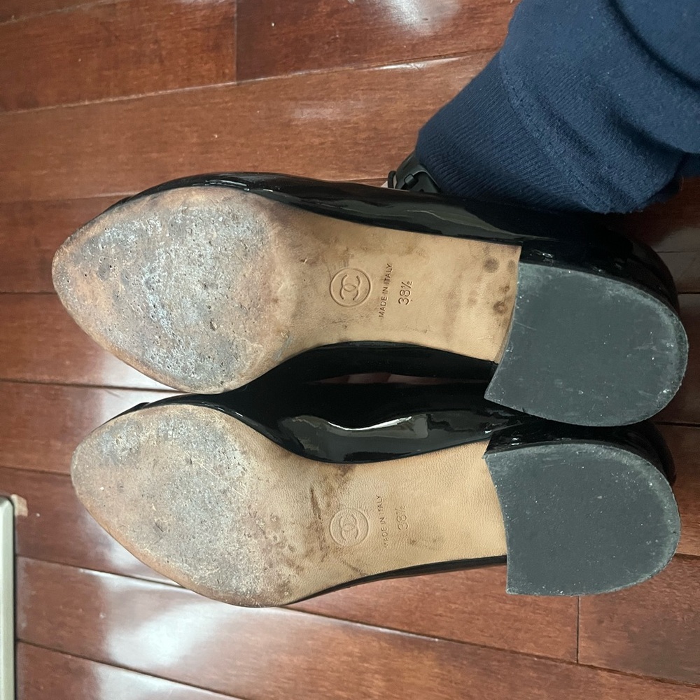 Black Chanel Heels - Picture 6 of 6